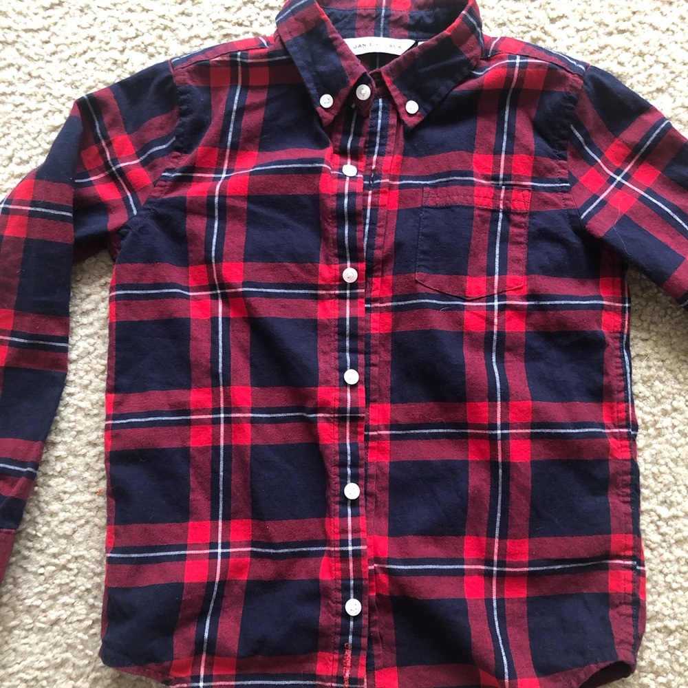 Janie and Jack Holiday shirt boys